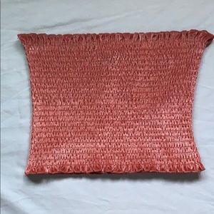 Pink tube top from Hollister